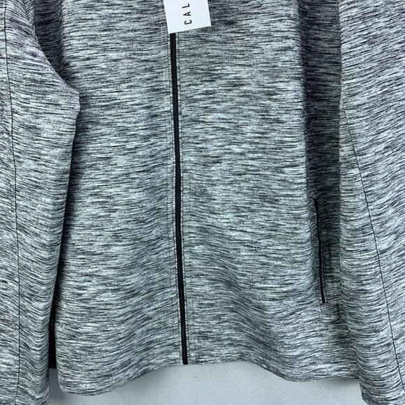 Nordstrom Calibrate Jacket Mens Extra Large Gray Full Zip Stretch Zip Pockets - Picture 3 of 16